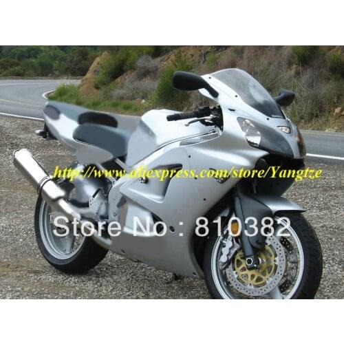 Injection mold Fairing kit for KAWASAKI Ninja ZZR600 05 06 07 08 ZZR 600 2005 2006 2007 2008 ABS Silver Fairings set+gifts