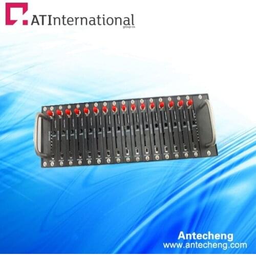 Bulk sms device AT command modem pool 16 port multi sim mass sms sending/receiving 16 port gsm modem pool