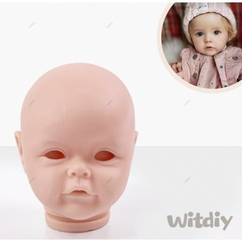 Witdiy lifelike kit 20 Inch Reborn kits unpainted reborn kit reborn baby kit unpainted doll Blank kit newborn bebe kit