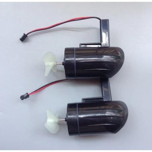 RC Fishing Bait Boat Model 7.4V Underwater Thruster Brushed 390 Motor Engine Waterproof Propulsor 3-blade Submerged Propepller