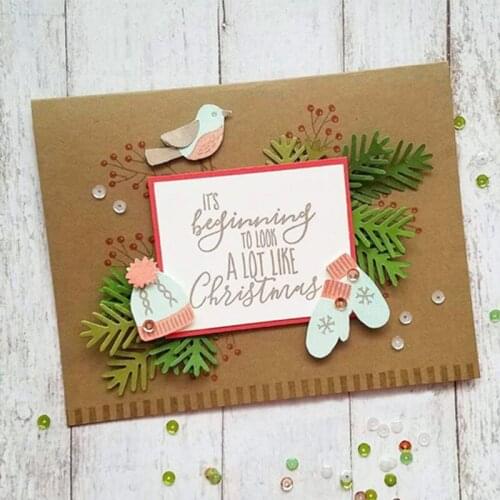 Knitted Gloves Hats Bird Cup Transparent Stamp Clear Stamps for DIY Scrapbooking Paper Cards Making Decorative Crafts New 2018