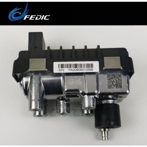 Turbo electronic actuator G-015 730314 GTB2260VK 758353 for BMW X3 3.0D E83 218 HP 160 Kw M57D Tu2 2004- 6NW 009 228