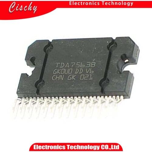1pcs/lot TDA7563B TDA7563 7563 AMP QUAD MULTIFUNC FLEXIWATT2 IC best quality