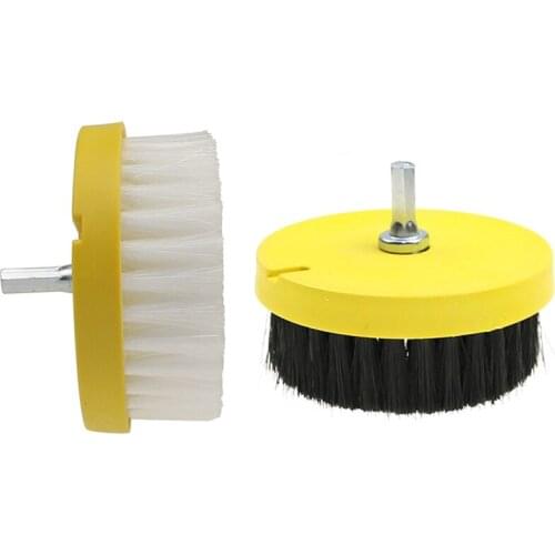 1 piece Drill Power Clean Brush for Cloth Sofa Carpet Leather Car Interior Cleaning