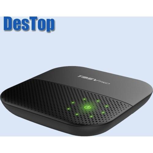 1PC T95V PRO 2GB 3GB 16GB 32GB Amlogic S912 Octa Core Android 7.1 TV Box KD LAN Gigabit WiFi 2.4GHz/5.8GHz BT 4.0 Set-top Box