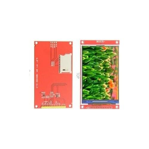 3.5 inch 14PIN SPI HD TFT LCD Screen with Adapter Board (No Touch) ILI9488 Drive IC 480(RGB)*320