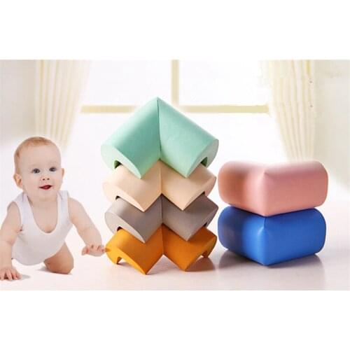 4pcs Child Baby Safety Products Glass table Edge Furniture Corner Guards Horror Corner foam Bumper Collision Protector 4N1351