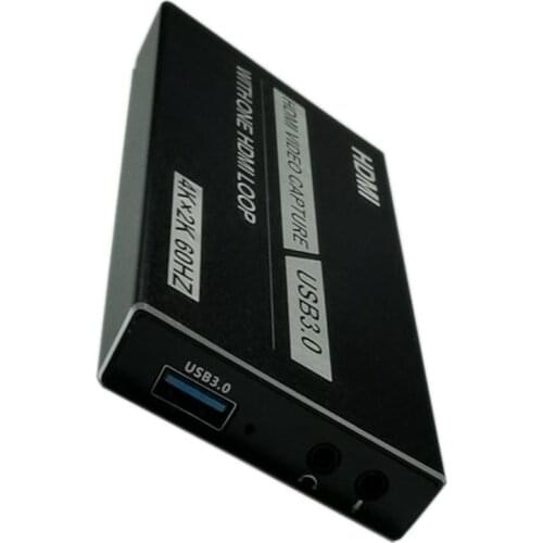 4K HDMI Game Video Capture Card USB3.0 1080P Grabber Dongle HDMI Capture Card for OBS Game Capture Card Live