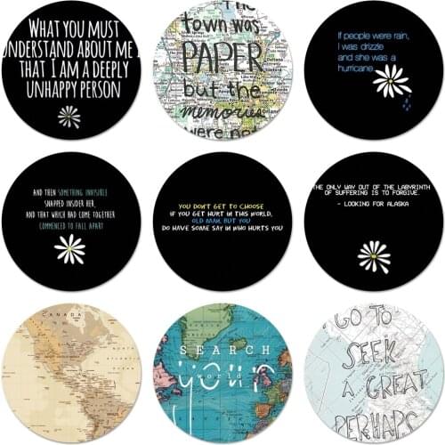 58mm Alaska Quote Map Refrigerator Magnet Bottle Opener Beer Coke Sue Bottle Opener