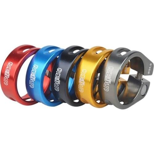 31.8mm/34.9mm Aluminum Ultralight Seatpost Clamp Quick Release MTB Road Bike Seat Post Tube Clip Bicycle Cycling Parts