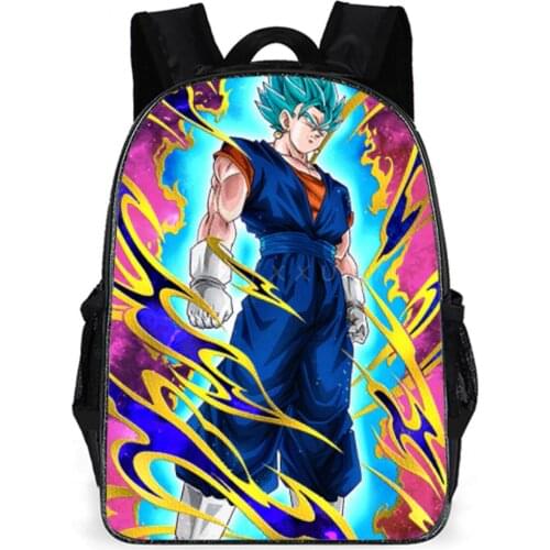 11-16 Inch GOKU Children School Bags Orthopedic Backpack Kids School Boys Girls Mochila Infantil Catoon Bag
