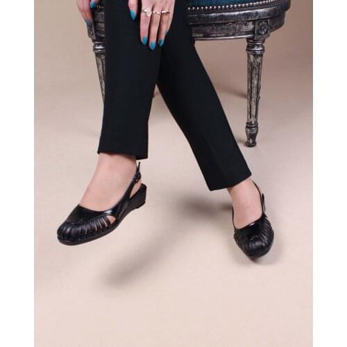 Womens Sandals Black Back Belt Casual Casual Shoes 2021 Summer Season