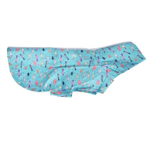 Dog raincoat waterproof Impermeable Dog Clothes Jacket Waterproof Mesh Breathable Sweat-Absorbent Reflective Dog Raincoat Coat