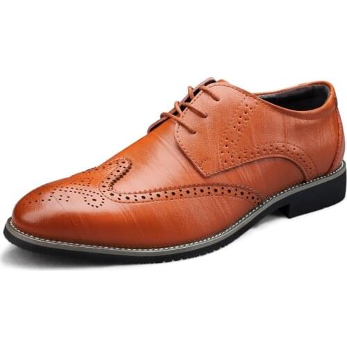 FUJEAK Mens Oxfords