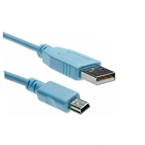 6FT Cable A to mini-B CAB-CONSOLE-USB For CISCO 37-1090-01 3504