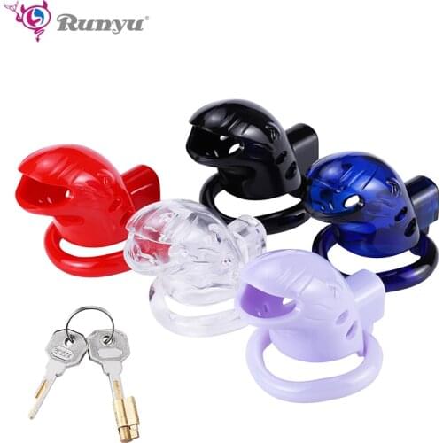 Male Chastity Device Cock Cage With 3 Size Rings Brass Lock Locking Number Tags Sex Toys