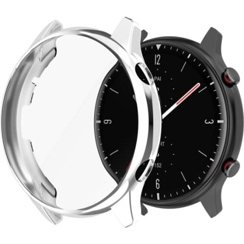 Soft TPU Full Protector Case Cover For Amazfit GTR 2 Watch Edge Frame Shell Protect Bumper For Xiaomi Huami Amazfit GTR2 A1951