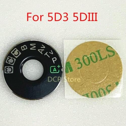 NEW For Canon 5D3 6D 5D2 5DII 5DIII 5D4 5DIV 5D MARK IV mode dial pad, turntable patch, tag plate nameplate Camera repair parts