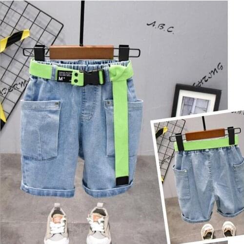 Baby Clothes Shorts 2020 Summer Korean Baby Boy Denim Shorts Toddler Baby Girls Pants Cowboy Baby Boy Infant Shorts Kids Jeans