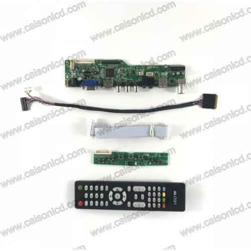 M6-V5.1 LCD TV controller board support HDMI VGA AUDIO AV USB TV for 15.6 inch 1366X768 B156XW03 V1 LP156WH3-TLA3 LP156WH3-TLS1