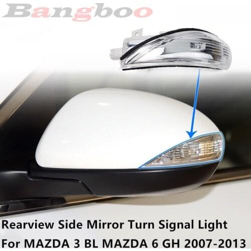 Car Rearview Mirror Turn Signal Lamp Repeater Light For Mazda For MAZDA 3 BL For MAZDA 6 GH 2007 2008 2009 2010 2011 2012 2013