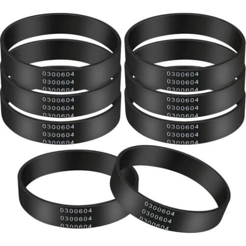 8 Pieces Vacuum Belt Replacement Belts Compatible for Oreck XL 0300604 Upright Vacuum Cleaner