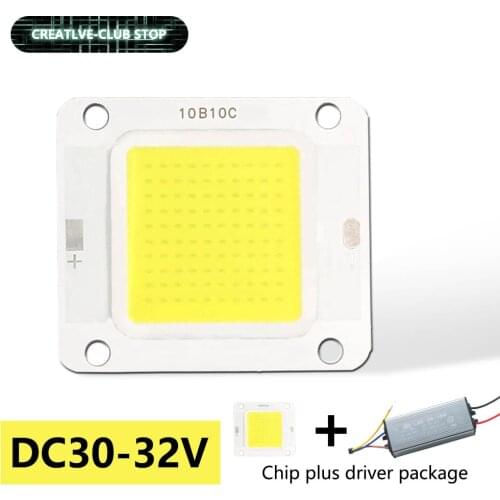 10W 20W 30W 50W 70W 100W High Power LED Chip COB LED SMD Diodes For Floodlight Spotlight Bulbs Flip Chip For DIY 30-34V