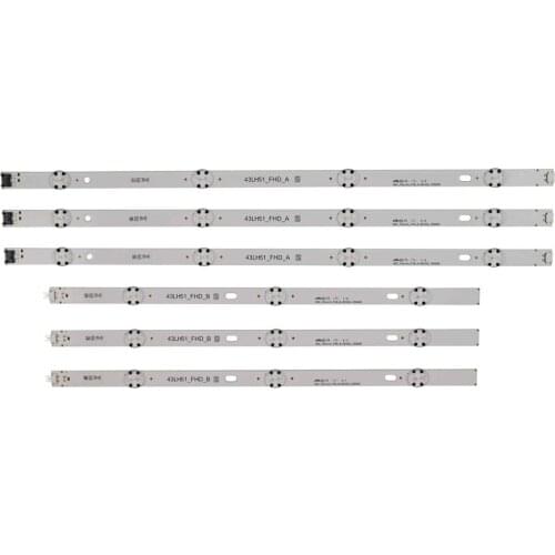 LED Backlight Lamp strip 7 lamp For LG 43"TV 43LX300C 43LF510V LF51-FHD-A HC430DUE COB 43LH51_FHD A SSC_43inch 43LH5700