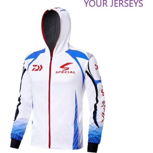DAIWA Hoodies Fishing Clothing Long Sleeve Outdoor Breathable Shirts Anti UV Quick Dry Cycling Hiking Clothes Camisas Pesca