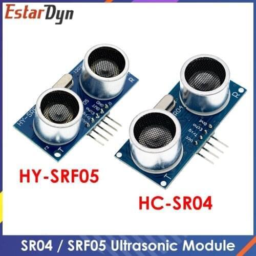 Ultrasonic Module HC-SR04 SR04 4Pin HY-SRF05 SRF05 5Pin Distance Measuring Transducer Sensor