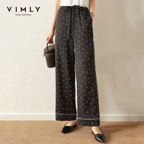 Женские брюки широкие Vimly China At AliExpress