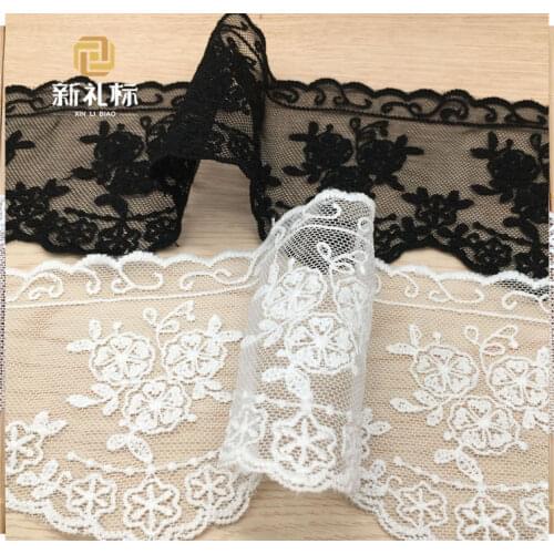 Milk silk embroidery bar code water-soluble lace embroidery