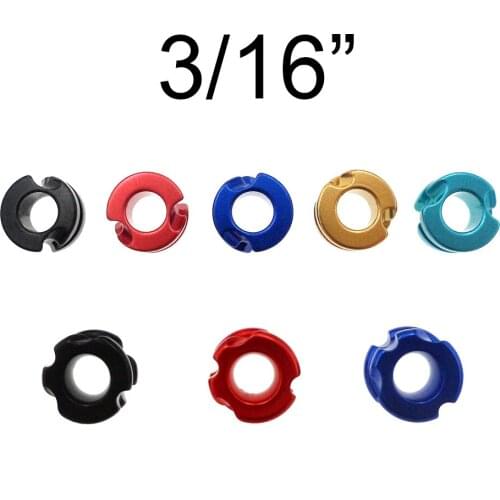 1pc 3/16" Aluminum Peep Sight Compound Bow Peep Sight for Shooting Archery