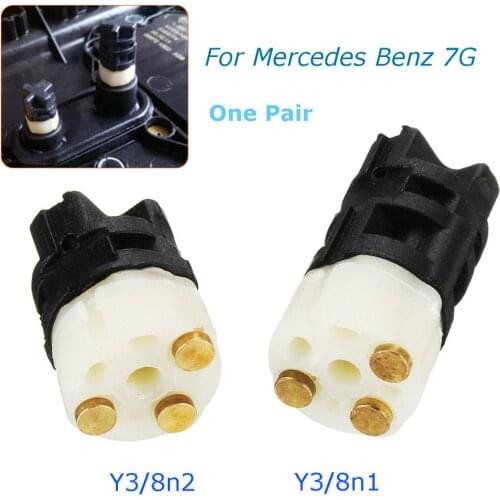 2 Pcs/Set Control Module Sensor 722.9 Y3/8n1 Y3/8n2 for Mercedes Benz 7G Auto Accessory Automatic Transmission Solenoid