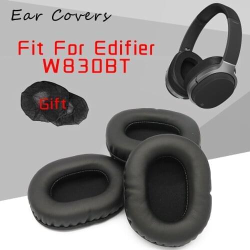 Ear Pads For Edifier W830BT Headphone Earpads Replacement Headset Ear Pad PU Leather Sponge Foam