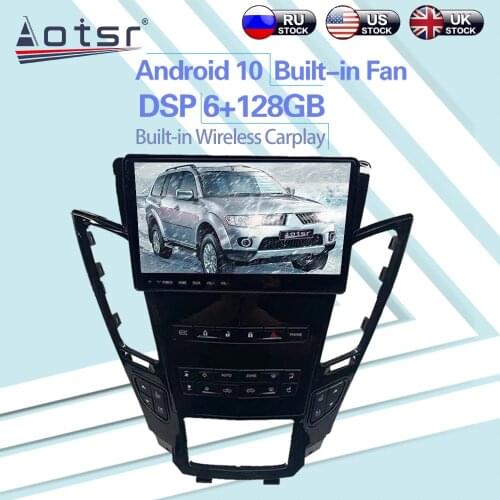 6+128GB For Cadillac CTS Android 10 Tesla Car Radio Wireless Carplay GPS Navigation DSP Car Multimedia Player