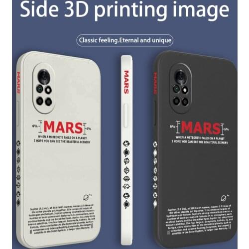 Simple Words Phone Case For Huawei Nova8 8Pro 8SE Nova 7 7Pro 7SE 6 6se 5 5Pro 5Z 5I 5Ipro 5T 4 4E Liquid Cover