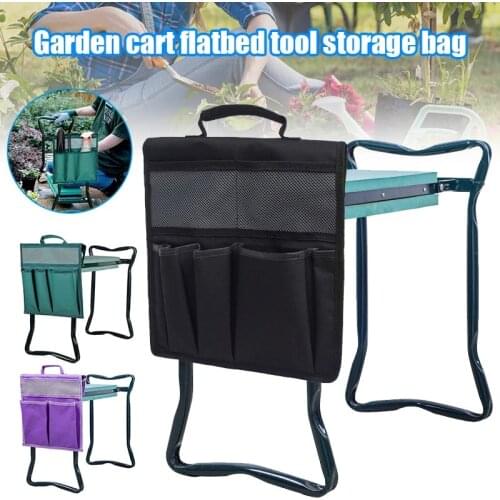 Spot Garden Kneeler Tool Oxford Bags 12.2x11.8 Inch with Handle for Kneeling Chair Garden Tool Bag Hogard