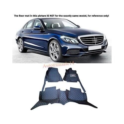 Floor Mats & Carpets Foot Pads Protector For Mercedes Benz C-Class W205 14-15