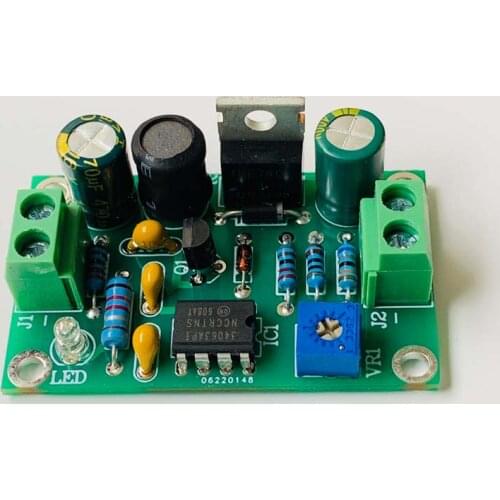 Boost Module 12v to 250V Output Adjustable Electronic Tube Fluorescent Clock Glow Tube 6E2 6E1 6E5C