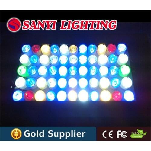 Marine led aquarium lights / chinese led lighting 165w (55x3w ) red+blue+green+warm white+cool white