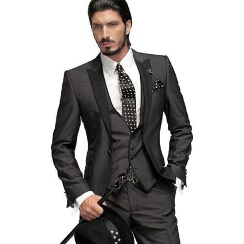 New Arrival Best Selling High Quality Romantic Styles Coat Of Wedding/Party Business/Formal/Smoking Suits Cheap Tuxedos