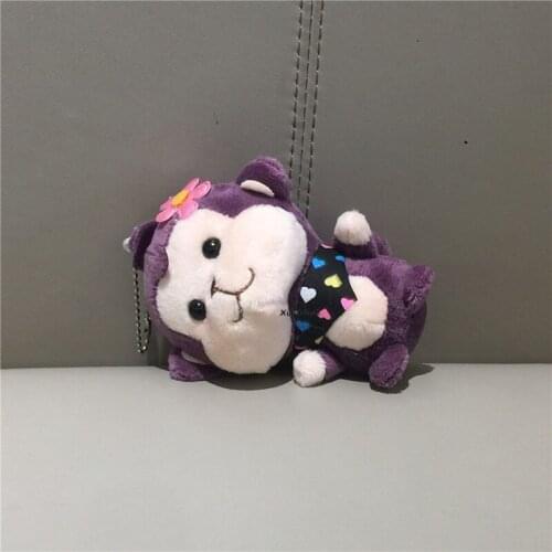 Monkey Doll Stuffed Toy Plush Animal Soft Kids Toys for Children Girls Pendant Keychain Gift