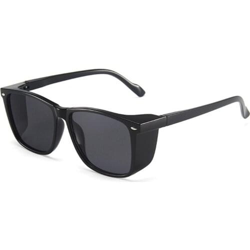 New Punk Female Square Goggles Eyeglasses Men Sunglasses Women Unisex Hip Pop Sun Glasses Lady Oculos