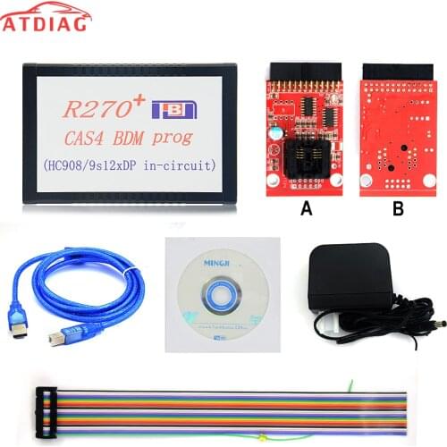 R270+ CAS4 BDM Prog Auto Programming R270 V1.20 programmer For ProfessionalAK90 Auto Key Programme