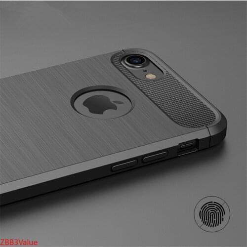Carbon Fiber Silicone Phone Case for iphone X XR XS 12 11 Pro Max SE 2020 6 6s 8 7 Plus Cover Shockproof TPU Case for iphone 7 8