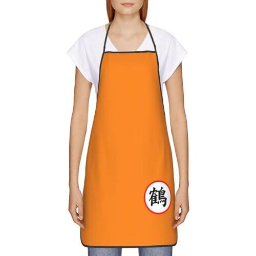 SON-GOKU Kitchen oil resistant wreath Anime Comic kitchen aprons House cleaning for Women 72*52cm