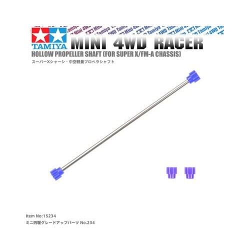 TAMIYA Mini 4WD Racer Accessories 15234 Hollow Propeller Shaft For Super X/FM-A Chassis Model Parts for 4-Wheel Drive