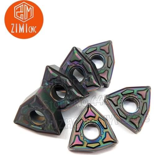 WNMG080408-PF peach-shaped external cutting insert for machining steel parts lathe accessories carbide insert cutting tool