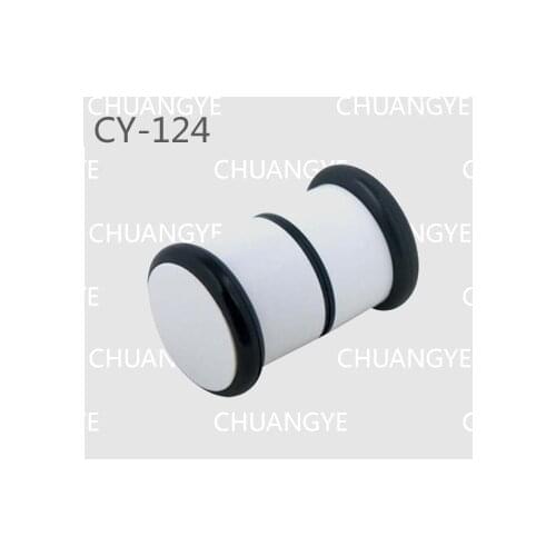 High quality shower room handle circle single hole handle plastic bathroom accessories